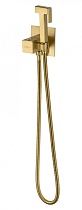 Смеситель Wonzon&Woghand WW-88829910-BG с гигиеническим душем, термостат, брашированное золото