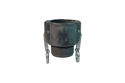 Камлок TITAN LOCK 2,5in типа B розетка, наружная. резьба BSP (полипроп.) TL250BPP