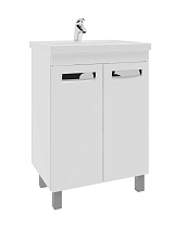 Тумба с раковиной Vigo 5 звезд Plaza 70 см белый