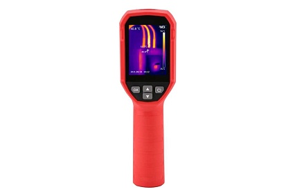 Портативный тепловизор UNI-T UTi712S 2.4”LCD -10c/+400с, интерфейс USB, дисплей 320x240, карта памяти 00-00012163