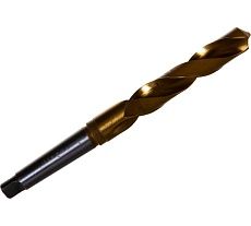 Сверло по металлу Профоснастка 28 мм КМ3 HSS M2 TIN/118 DIN 345, 1 шт., №2144 30205144