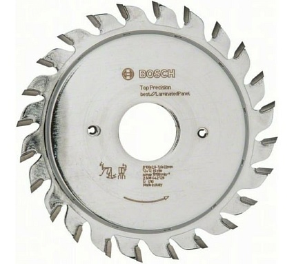 Диск подрезной (100х22 мм; 2.8-3.6 мм; 12+12 зуб.) Bosch 2608642128