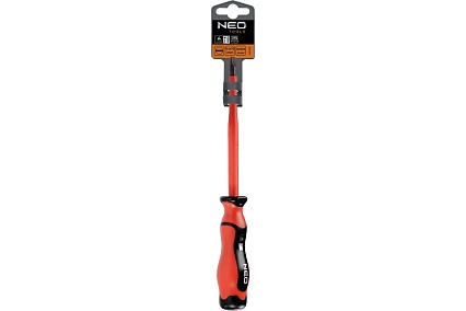 Шлицевая отвертка Neo Tools 1.2 x 6.5 x 150 мм, 1000 В 04-154
