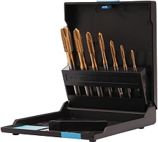 Набор метчиков машинных VOLKEL M3-M12 HSSE-TiN DIN371/376 (B/4-5P) 7пр V47825