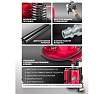 Бутылочный пневмогидравлический домкрат Rockforce 20 т RF-1600-2 BIG(50512)