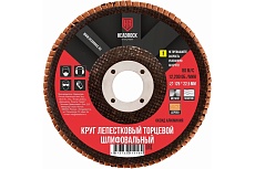 Круг шлифовальный лепестковый торцевой 125х22 мм, Р320 (компл. 10 шт.) HEADROCK 688-010-320