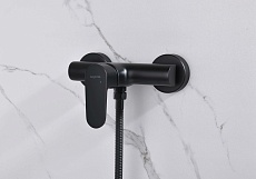 Смеситель для душа Aquatek Оберон AQ1260MB черный матовый
