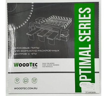 Пила дисковая для пильных центров 450x4.8/3.5x60 мм, Z72, трапеция Woodtec ВИ 337418