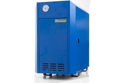 Газовый отопительный котел Печкин КСГ-40 синий, с авт. Novasit-820 300108