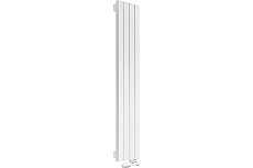 Вертикальный радиатор c нижним подключением, ARBIOLA Liner V 1800-36-04 VR, RAL 9016 матовый белый 254688