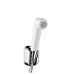 Гигиенический душ Hansgrohe 32127000 хром/белый