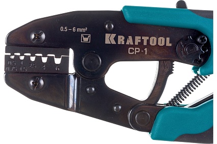 Пресс-клещи Kraftool CP-1 для втулочных наконечников, 0.5 - 6 мм2, 45461-1