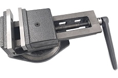 Станочные тиски TORNERI с открытым винтом поворотные L губок 136 мм, серия QB136 045768