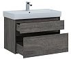 Тумба с раковиной Aquanet Nova Lite 90 см, 2 ящика