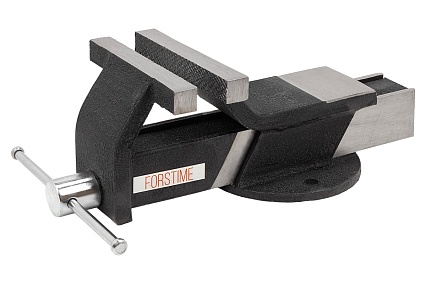Тиски стальные с наковальней FORSTIME 6"-150мм FT-6540706(59915)