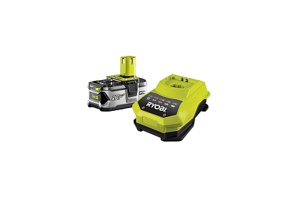 Набор Ryobi ONE+ RBC18L40 5133001912 аккумулятор (18 В; 4 А*ч; Li-Ion) и зарядное устройство