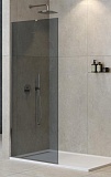 Душевая перегородка Cezares LIBERTA-L-1-TB-80-GR-Cr 80x195 графит, профиль хром