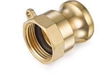 Камлок TITAN LOCK тип A ниппель, латунь, внутр. резьба BSP 2 1/2&quot;, TL250ABR