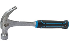 Цельнокованый молоток-гвоздодер с 2-х компонентной рукояткой МастерАлмаз 567г 10507055