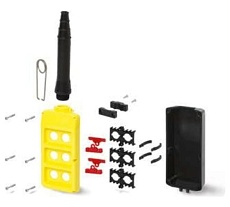 Двухрядный корпус для ПУ Giovenzana 6 отверстий PLB06K