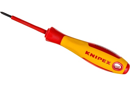 Отвертка для винтов с крестообразным шлицем Pozidriv Knipex KN-982500