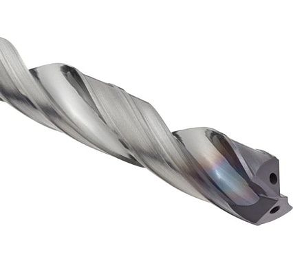 Сверло AHNO 4.0 мм, твердосплавное, 12D, с подводом СОЖ, SP-P801120400, VHM, по стали, чугуну, нерж. и жаропроч.стали ah01033