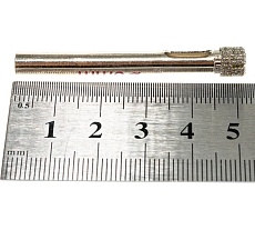 Коронка алмазная по стеклу и керамике (2 шт; 6 мм) Практика 777-222