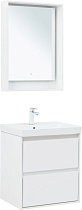 Мебель для ванной Aquanet Милан 60 см белый глянец