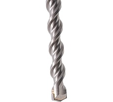 Бур по бетону, двойная спираль, Cobalt W-tip (16x260 мм; SDS PLUS) Denzel 705038