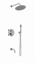 Душевой набор Vincea Villa VSFW-1VL3CH трехрежимный, хром