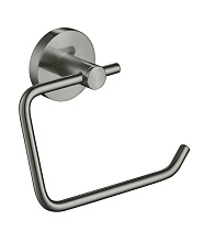 Держатель туалетной бумаги Aquatek Европа AQ4118BGM шлифованный черный хром