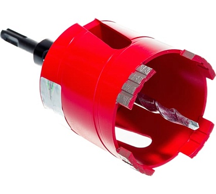 Коронка алмазная с переходником М16-SDS+ (72х70 мм) по бетону Diam 311102