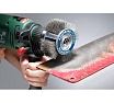 Кордщетка плоская AGGRESSO 110 мм, жесткая, 3 предмета для дрели KWB 602600