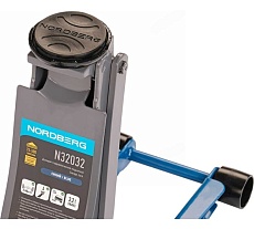 Супернизкий подкатной домкрат Nordberg 3.2 тонн, H=75-500 мм N32032