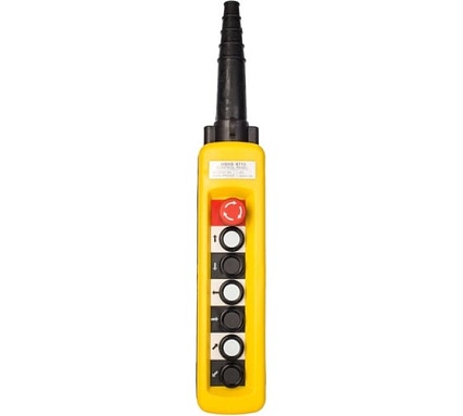 Пульт управления 6 кнопок, 1 скорость, стоп, ключ, IP65 OCALIFT XАC-A6713Y