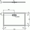 Поддон для душа Ideal Standart Ultra Flat New 120x70, белый глянцевый