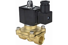 Электромагнитный клапан DN.ru VS2W-300V-NC Ду6 Ру10 1/8 НЗ VITON 24В DC D130-03349