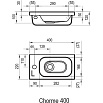 Раковина Ravak Chrome 40 см R