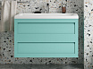 Мебель для ванной Art&Max Platino 90 см светло-зеленый матовый