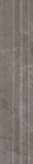 Бордюр Kerama Marazzi Гран Пале серый 5.5х25 см, BLE008
