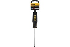 Отвертка Denzel SL4x100 мм, S2, трехкомпонентная рукоятка 121927