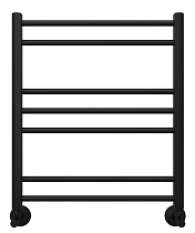 Полотенцесушитель водяной Aquatek Вега П7 50x60 черный, AQ DR0760BL