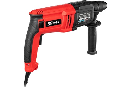 Электрический перфоратор MTX mrh-600-22, sds-plus, 600 Вт, 2.2 Дж, 3 плюс 1 реж. 26682