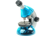 Микроскоп Микромед Атом 40x-640x /лазурь/ 27388