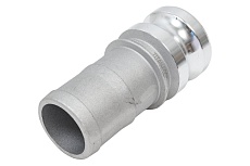 Алюминиевый камлок TITAN LOCK типа E серия EcoLine, ниппель с хвостовиком 2&quot; TL200EAL-EL