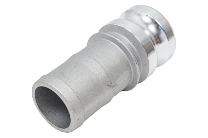 Алюминиевый камлок TITAN LOCK типа E серия EcoLine, ниппель с хвостовиком 2" TL200EAL-EL