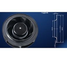 Моторколесо ZernAir ZRN-EC-3-220-092-100 220мм 10208411