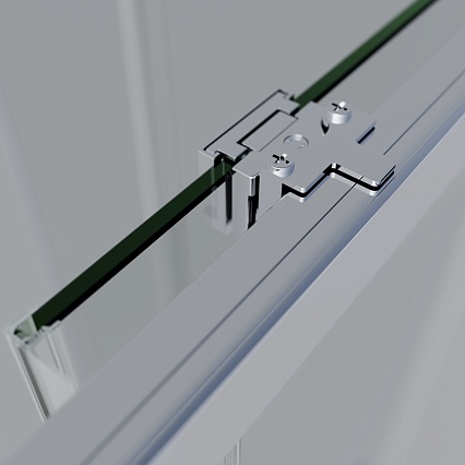 Душевой уголок Vincea Софт 2 (Soft 2) VSS-3SO2900CLG 90x90 брашированное золото, прозрачный