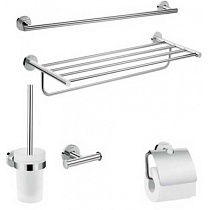 Набор аксессуаров для ванной комнаты Hansgrohe Logis 41728000