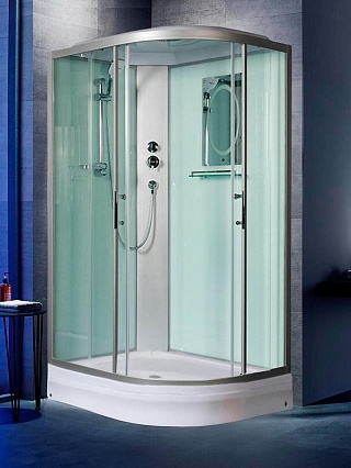 Душевая кабина WeltWasser WW500 WERRA XL 1202 L 120x90 хром, прозрачное 10000014053